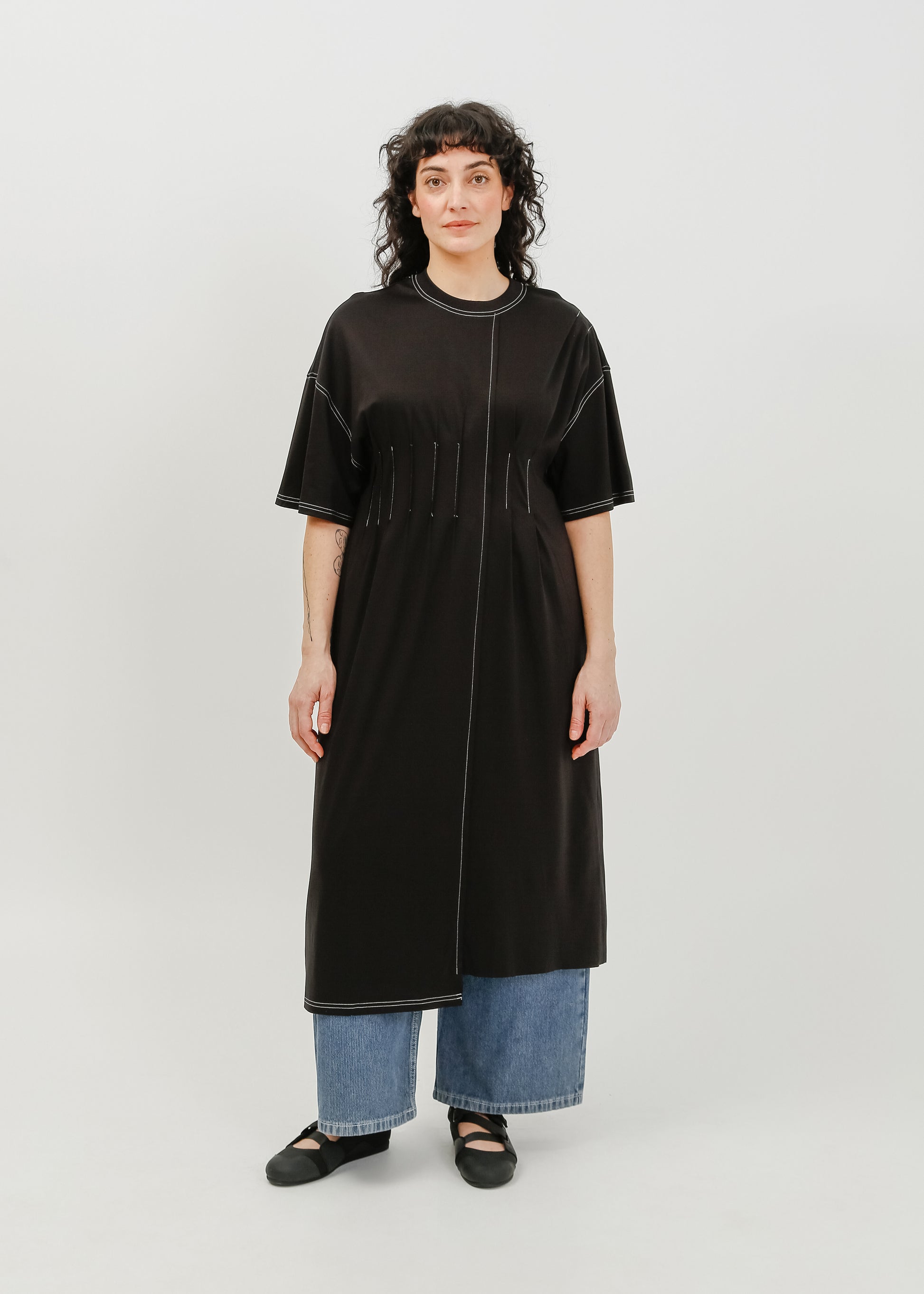 Mariette Tee Dress / Black - 
Black (image 10)