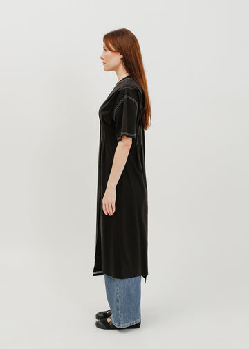 Mariette Tee Dress / Black