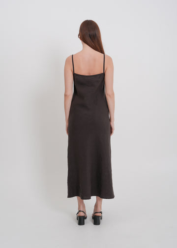 Helena Dress / Dark Chocolate