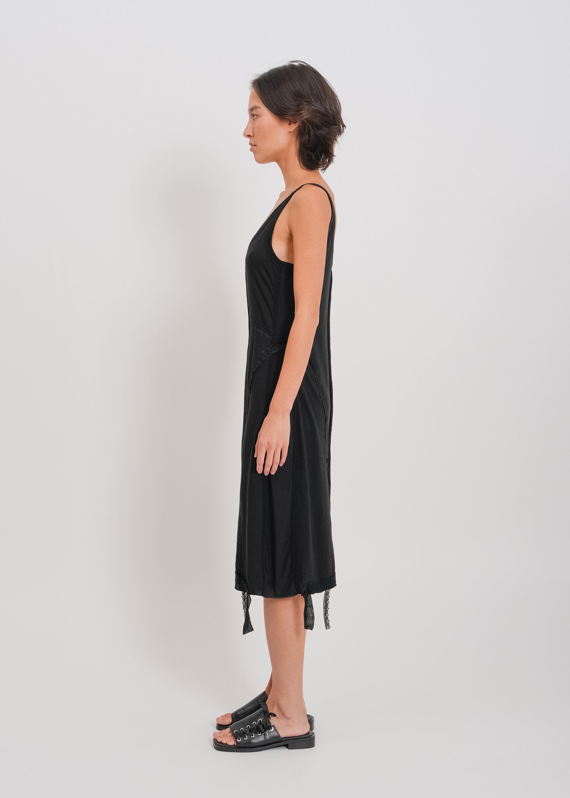 Odette Dress / Black - 
Black (image 3)