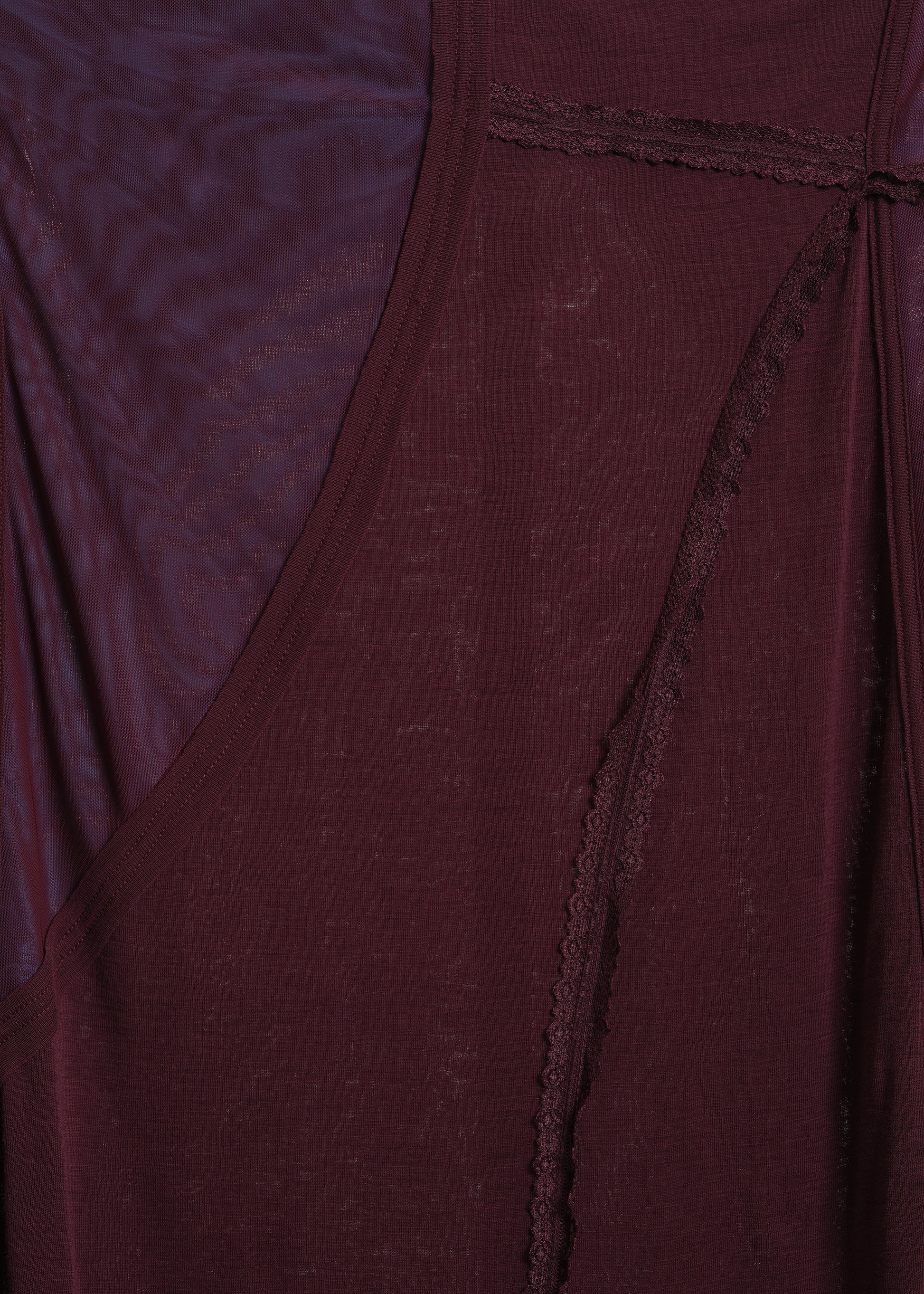 Odette Dress / Burnt Maroon-Blue - 
Burnt Maroon Blue (image 12)