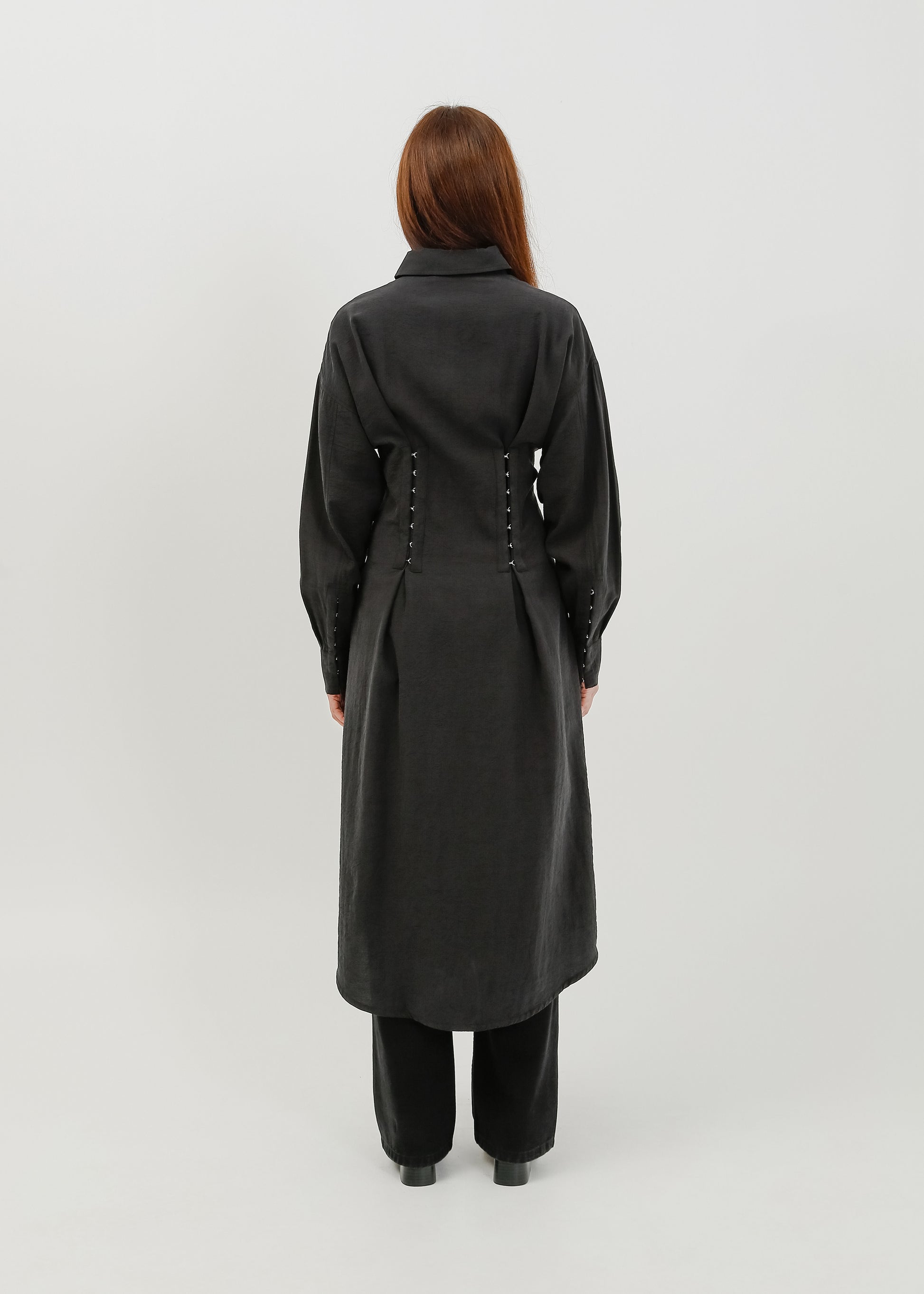 Verity Shirt Dress / Black - 
Black (image 4)