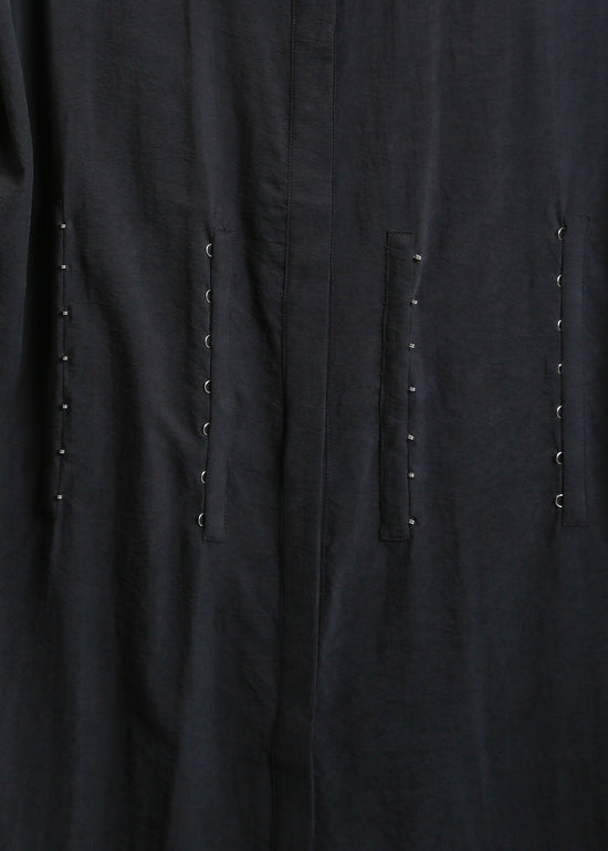 Verity Shirt Dress / Black