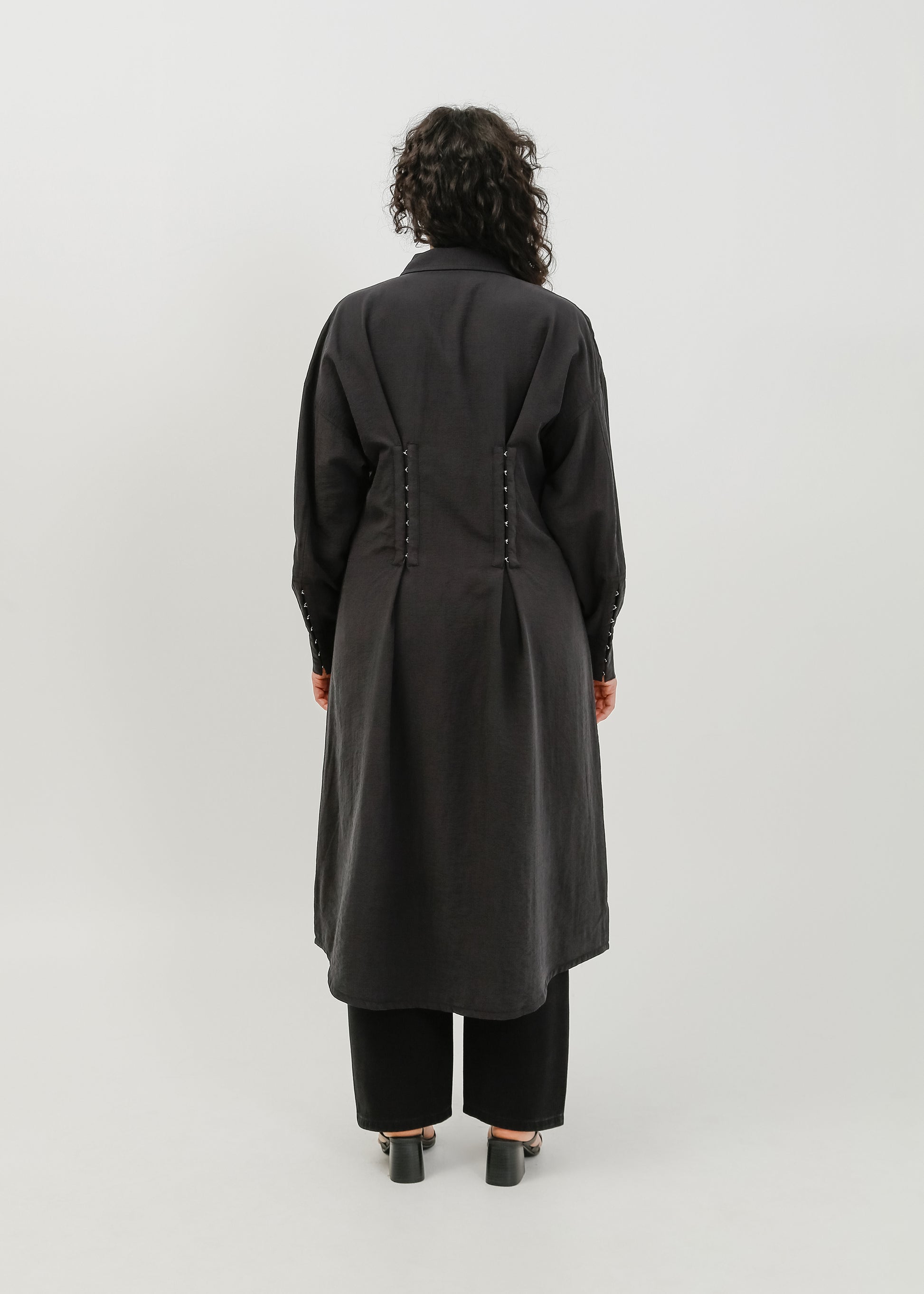 Verity Shirt Dress / Black - 
Black (image 11)