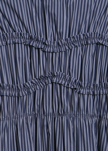 Matty Dress / Navy-White