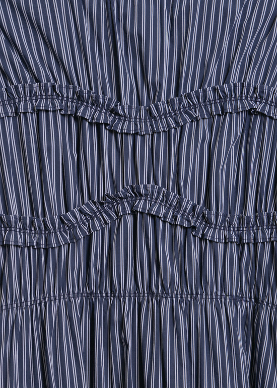 Matty Dress / Navy-White