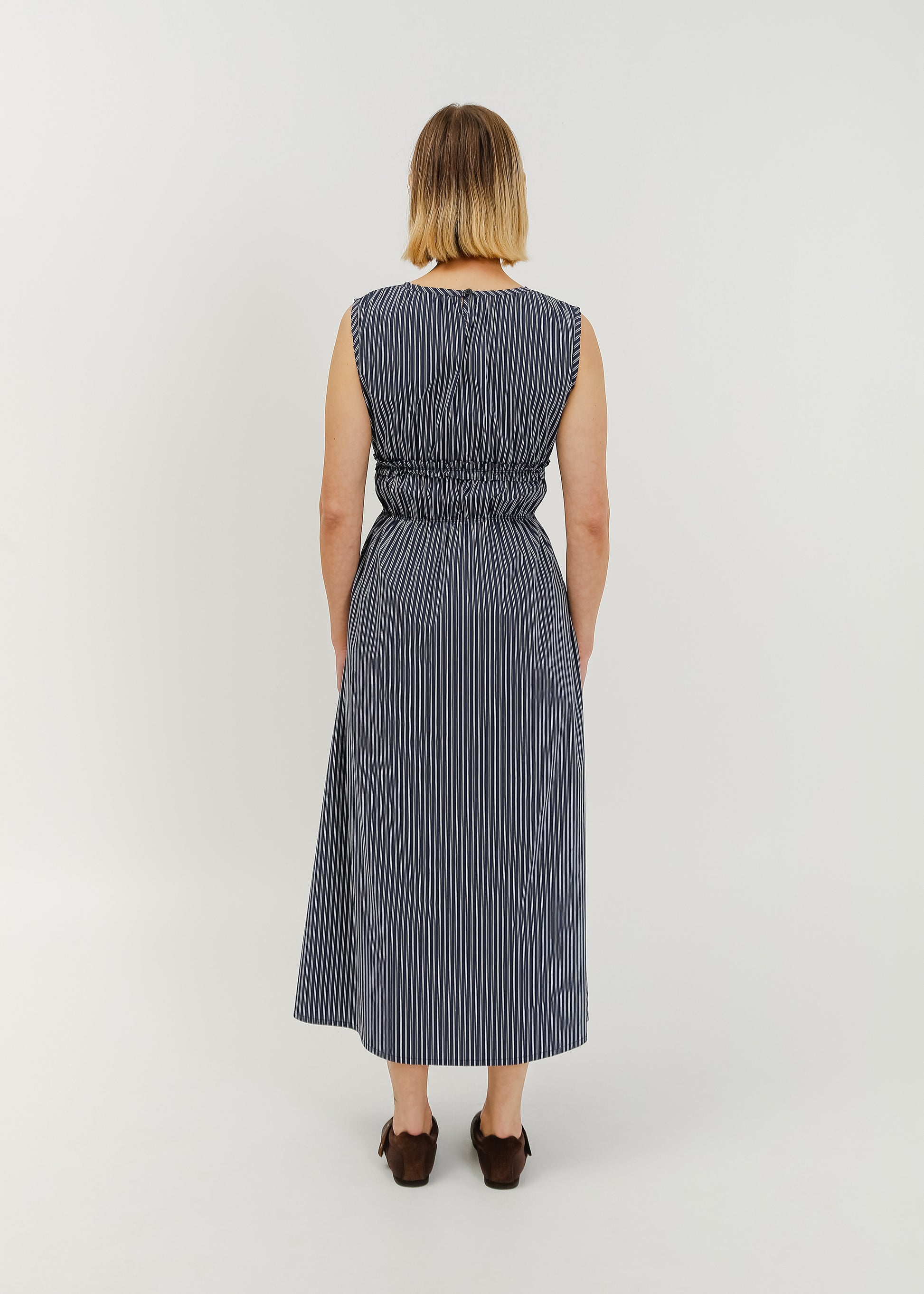 Matty Dress / Navy-White - 
Navy White (image 5)
