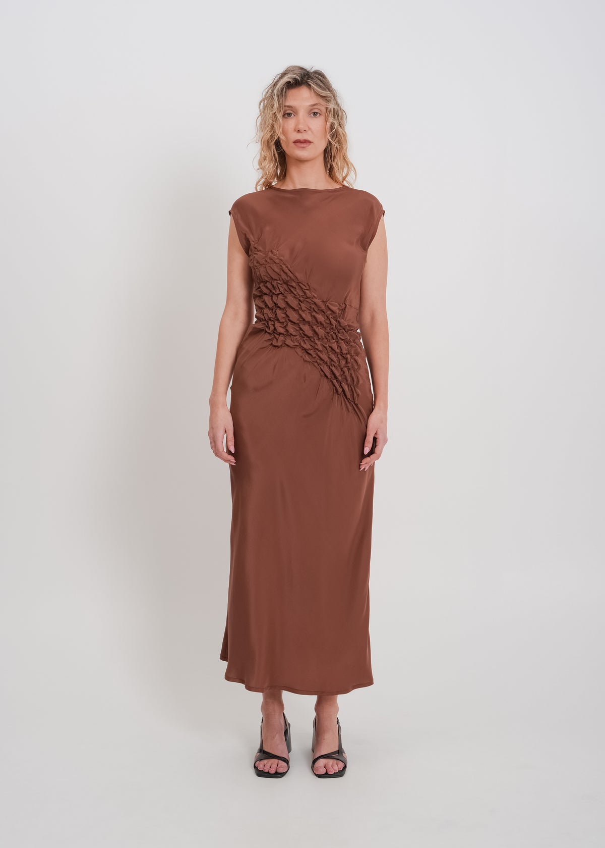 Arlo Dress / Chocolate - 
Chocolate (image 3)