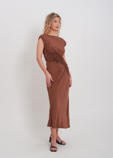 Arlo Dress / Chocolate