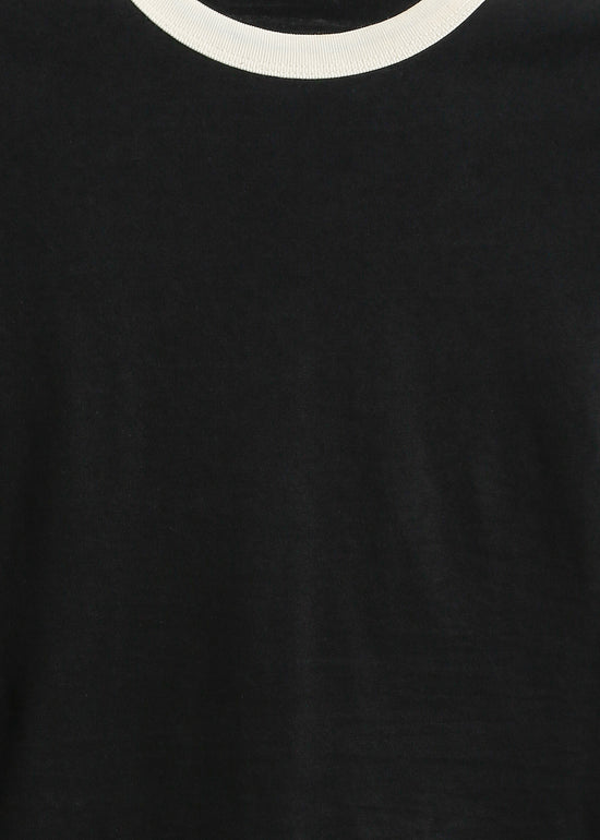 Kurt Tee / Black-Cream