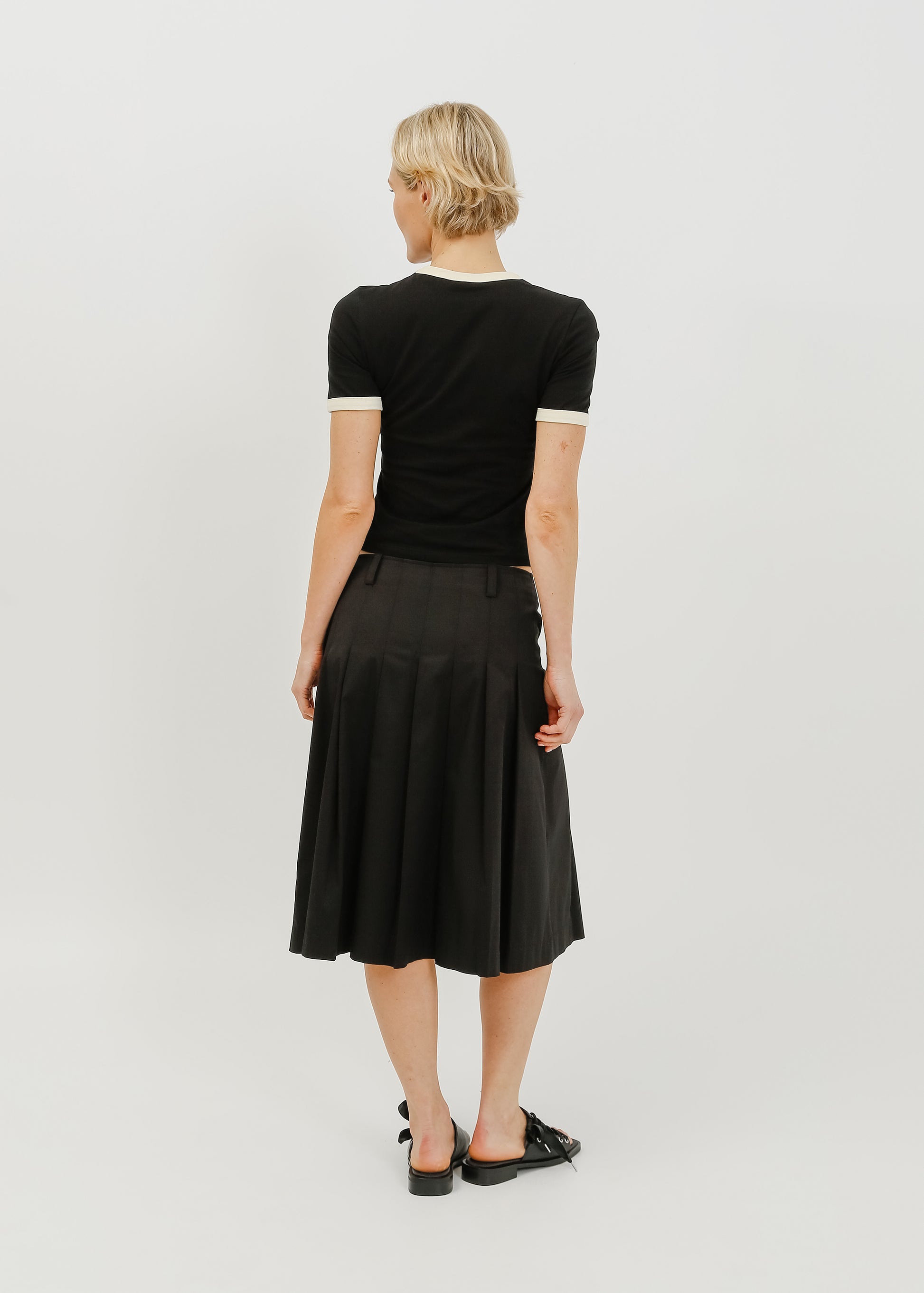 Kurt Tee / Black-Cream - 
Black Cream (image 4)