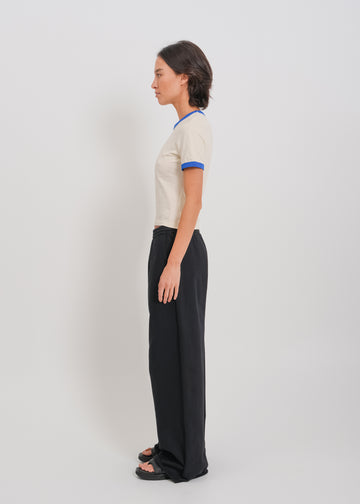 Kurt Tee / Cream-Blue