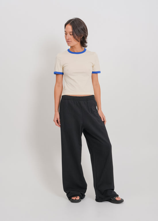 Kurt Tee / Cream-Blue