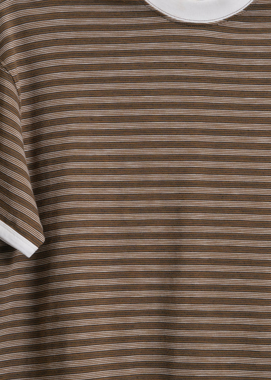 Maxwell Tee / Khaki-White