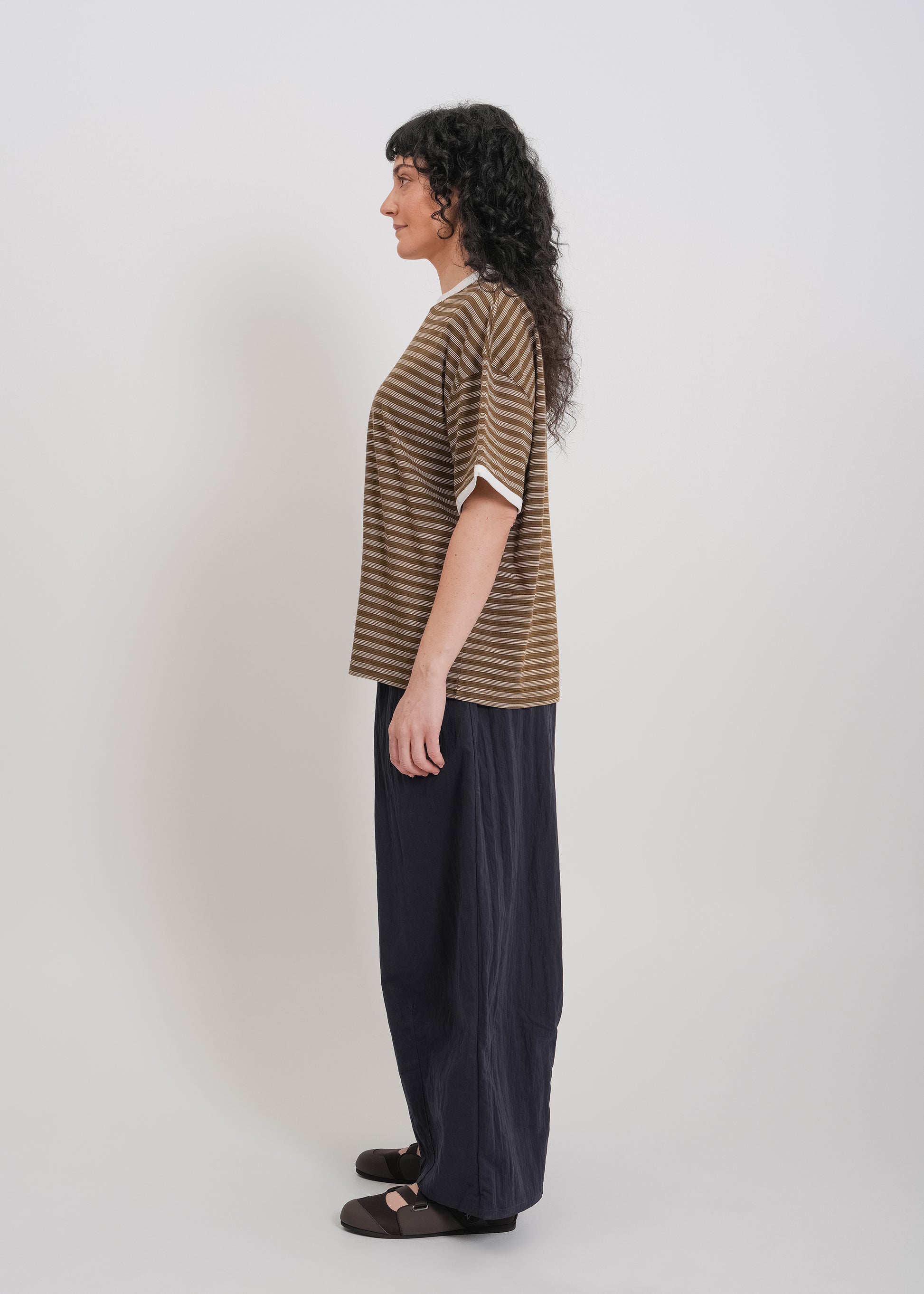 Maxwell Tee / Khaki-White - 
Khaki White (image 8)