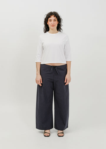 Gwyneth 3/4 Sleeve Tee / White