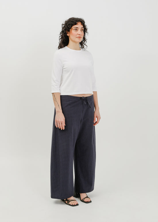 Gwyneth 3/4 Sleeve Tee / White