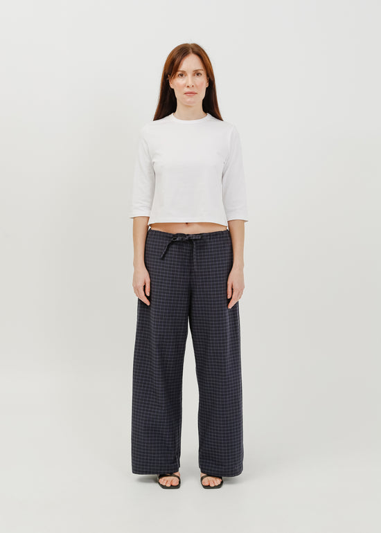 Gwyneth 3/4 Sleeve Tee / White