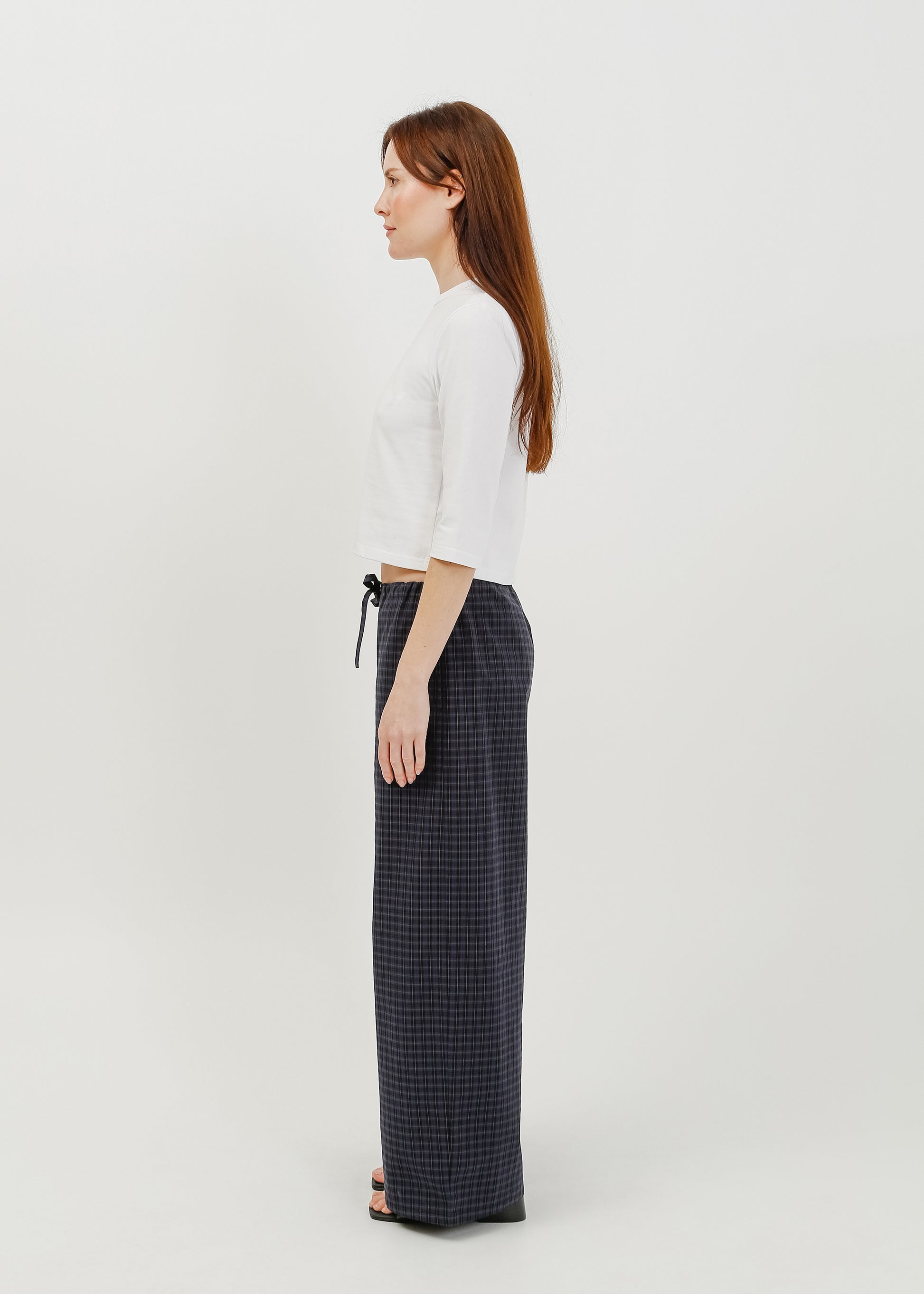 Gwyneth 3/4 Sleeve Tee / White - 
White (image 3)
