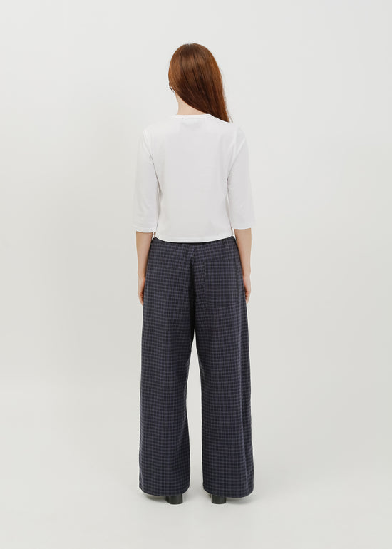 Gwyneth 3/4 Sleeve Tee / White