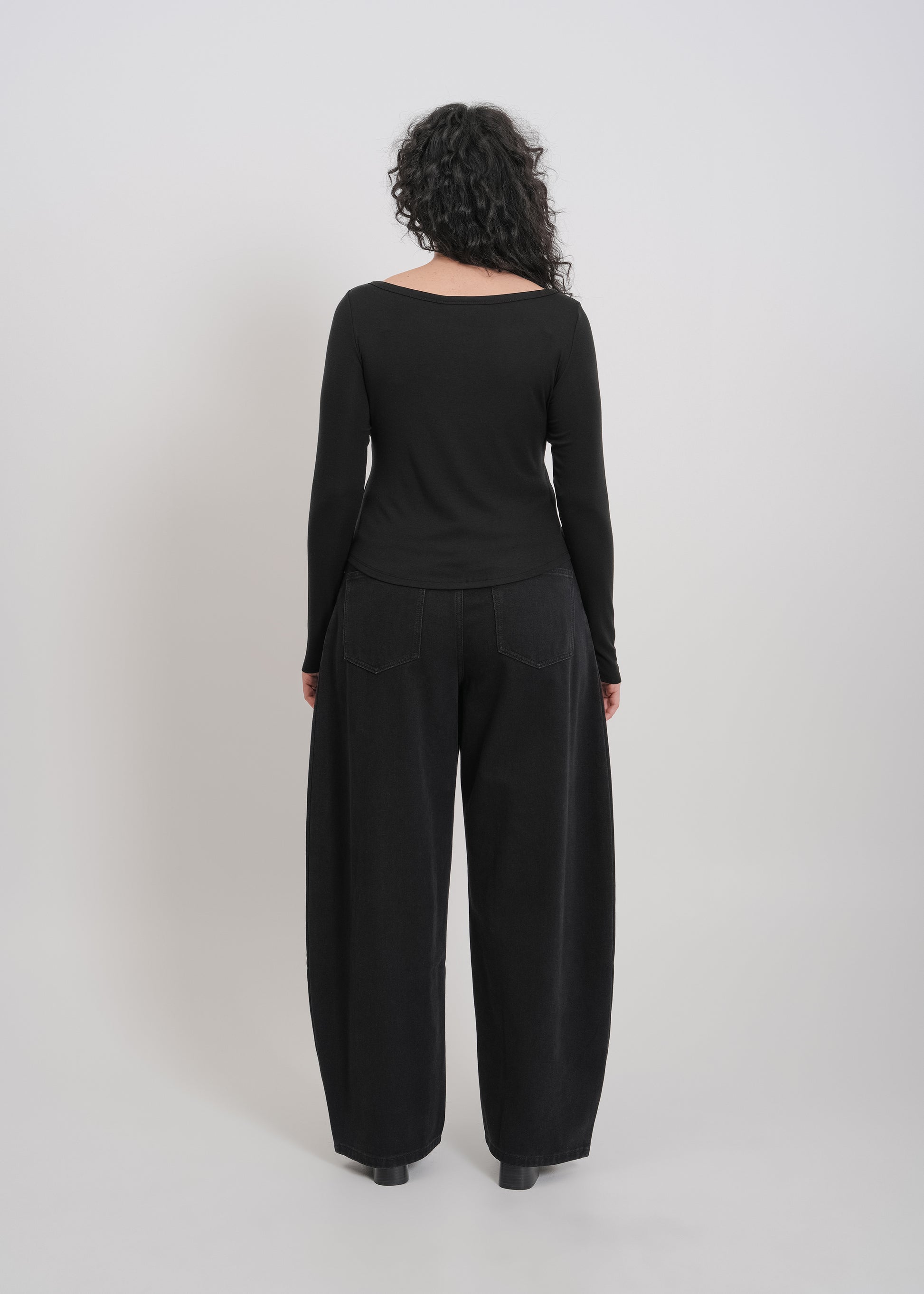 Jae Long Sleeve Top / Black - 
Black (image 4)