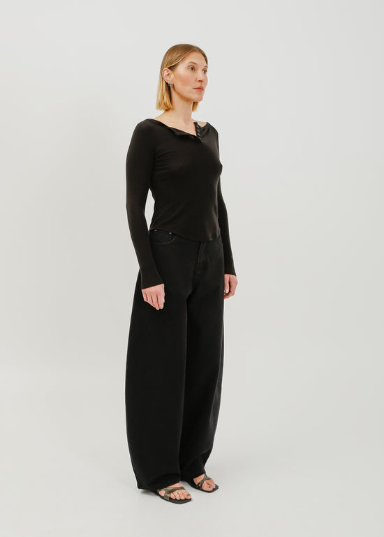 Jae Long Sleeve Top / Black