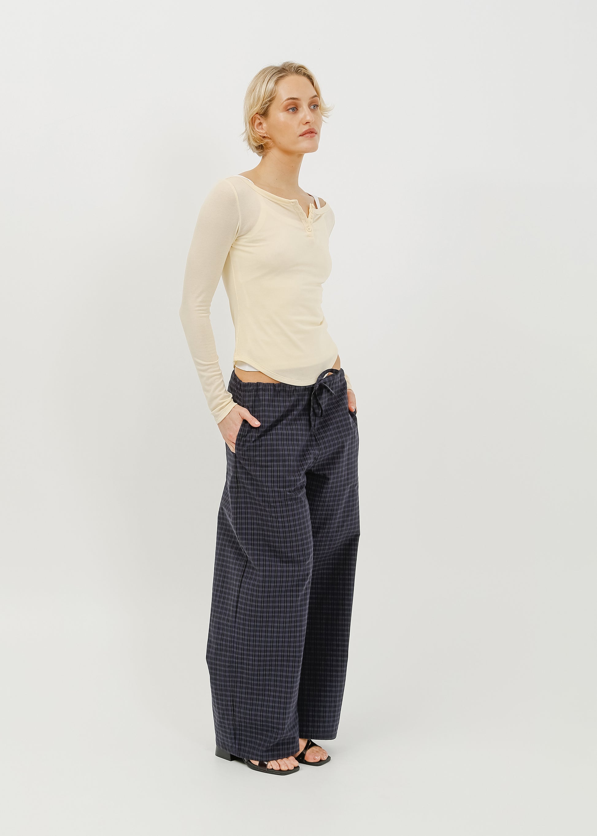 Jae Long Sleeve Top / Cream - 
Cream (image 1)