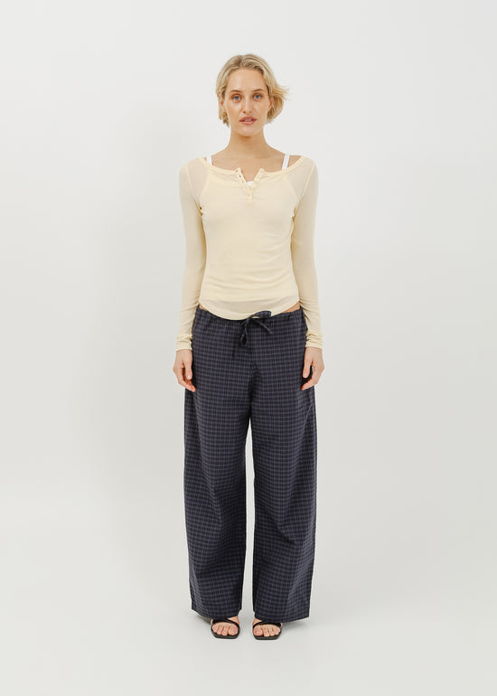 Jae Long Sleeve Top / Cream