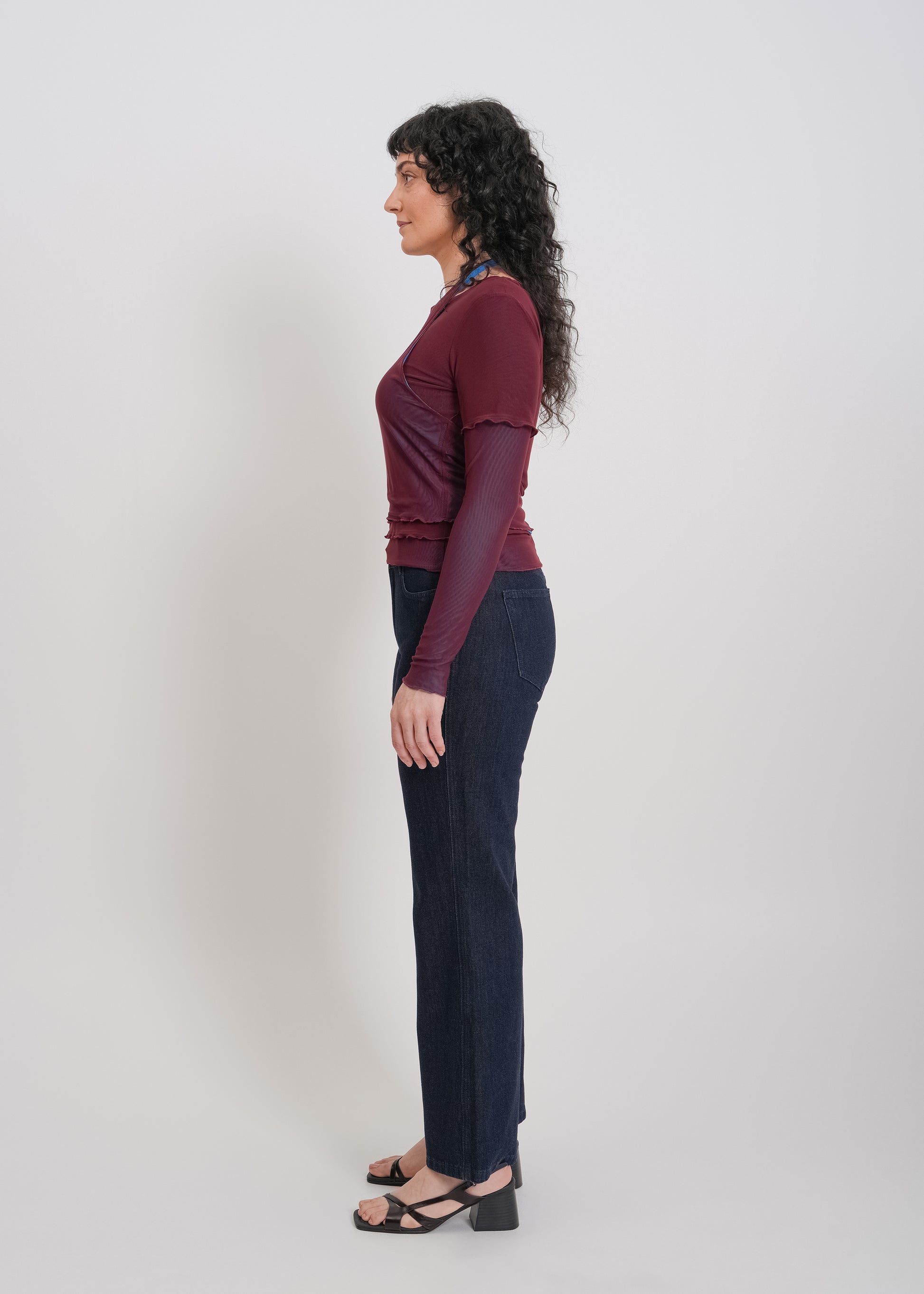 Alani Top / Burnt Maroon-Blue - 
Burnt Maroon Blue (image 9)