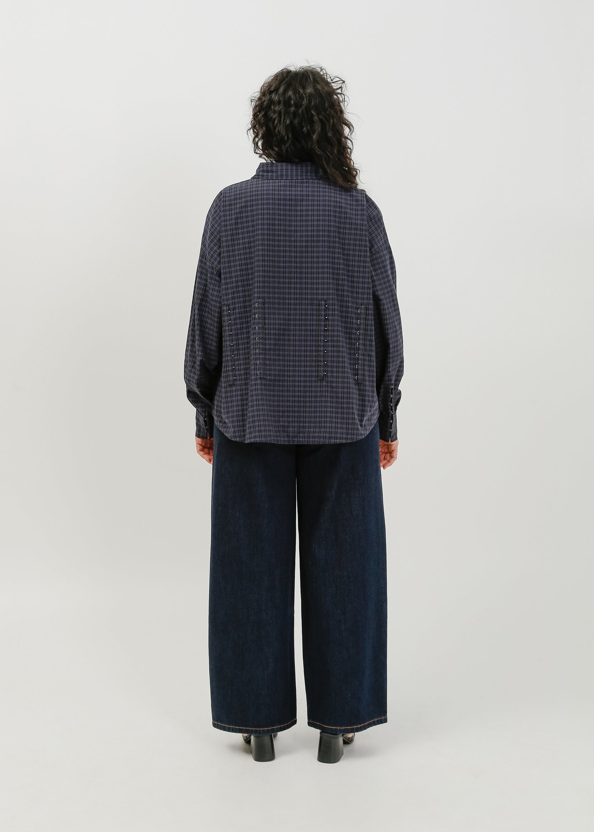 Darwin Shirt / Black-Navy Check - 
Black Navy Check (image 10)