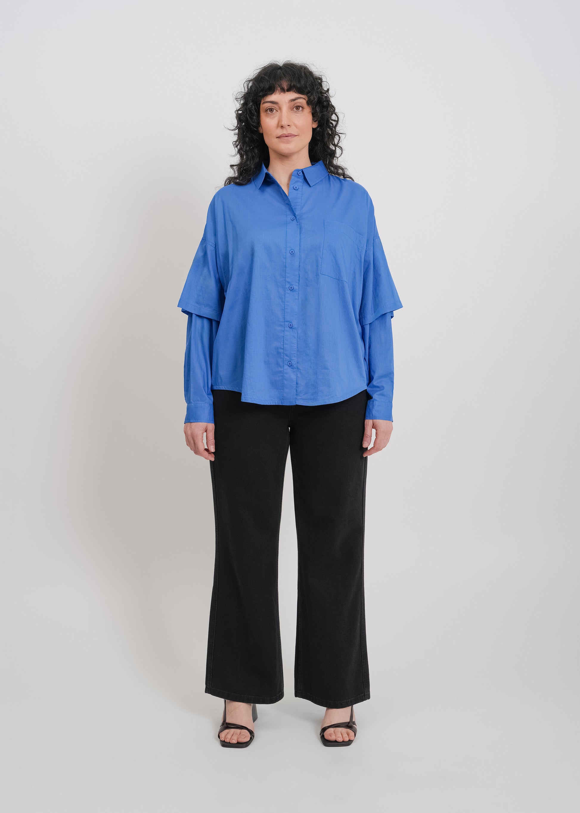 Malakai Shirt / Blue - 
Blue (image 6)