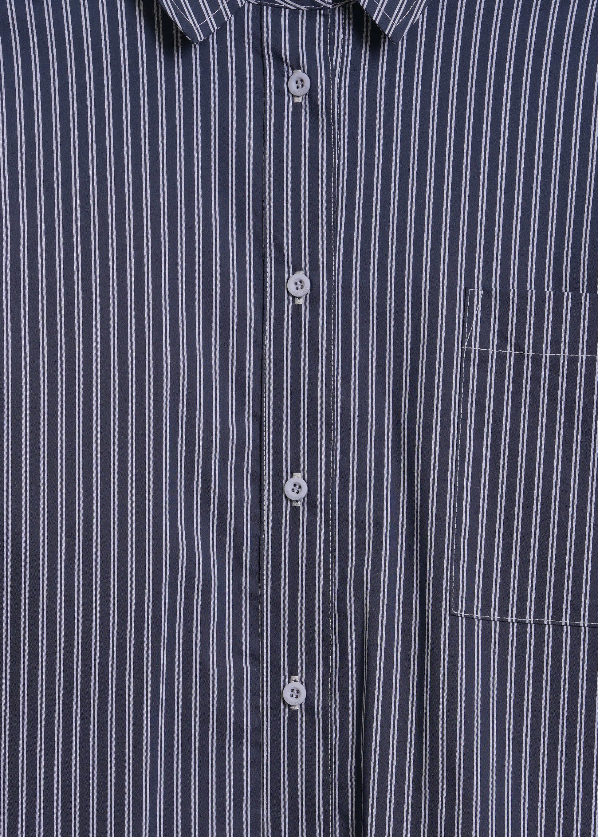 Malakai Shirt / Navy-White - 
Navy White (image 11)