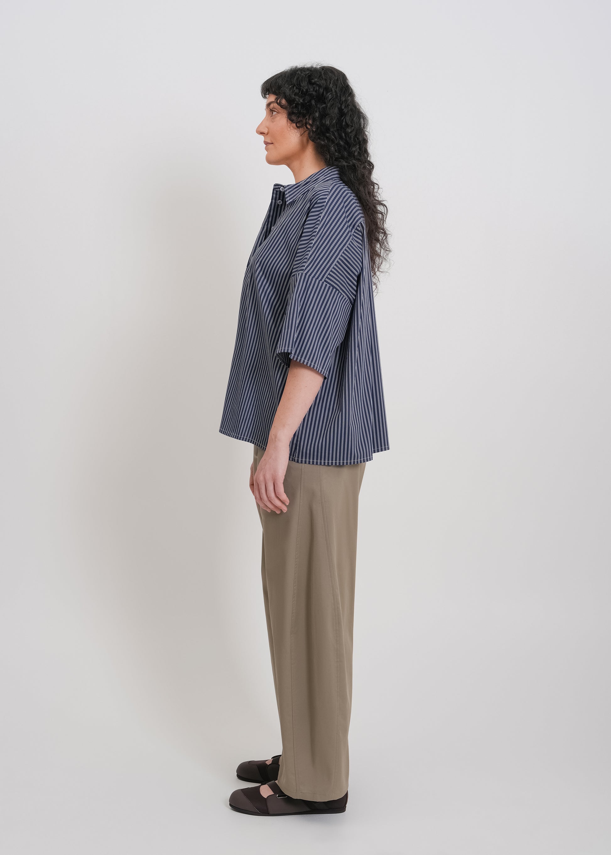 Misty Shirt / Navy-White - 
Navy White (image 8)