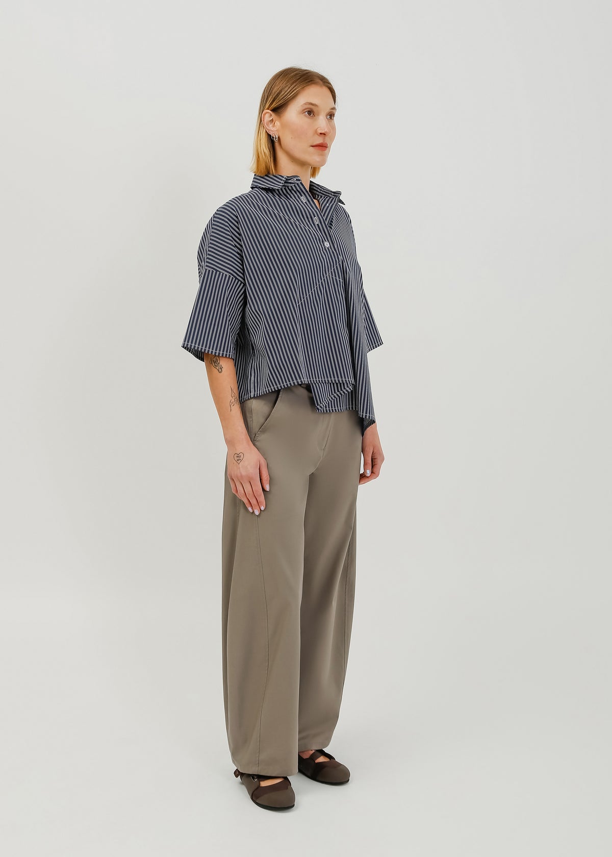 Misty Shirt / Navy-White - 
Navy White (image 2)
