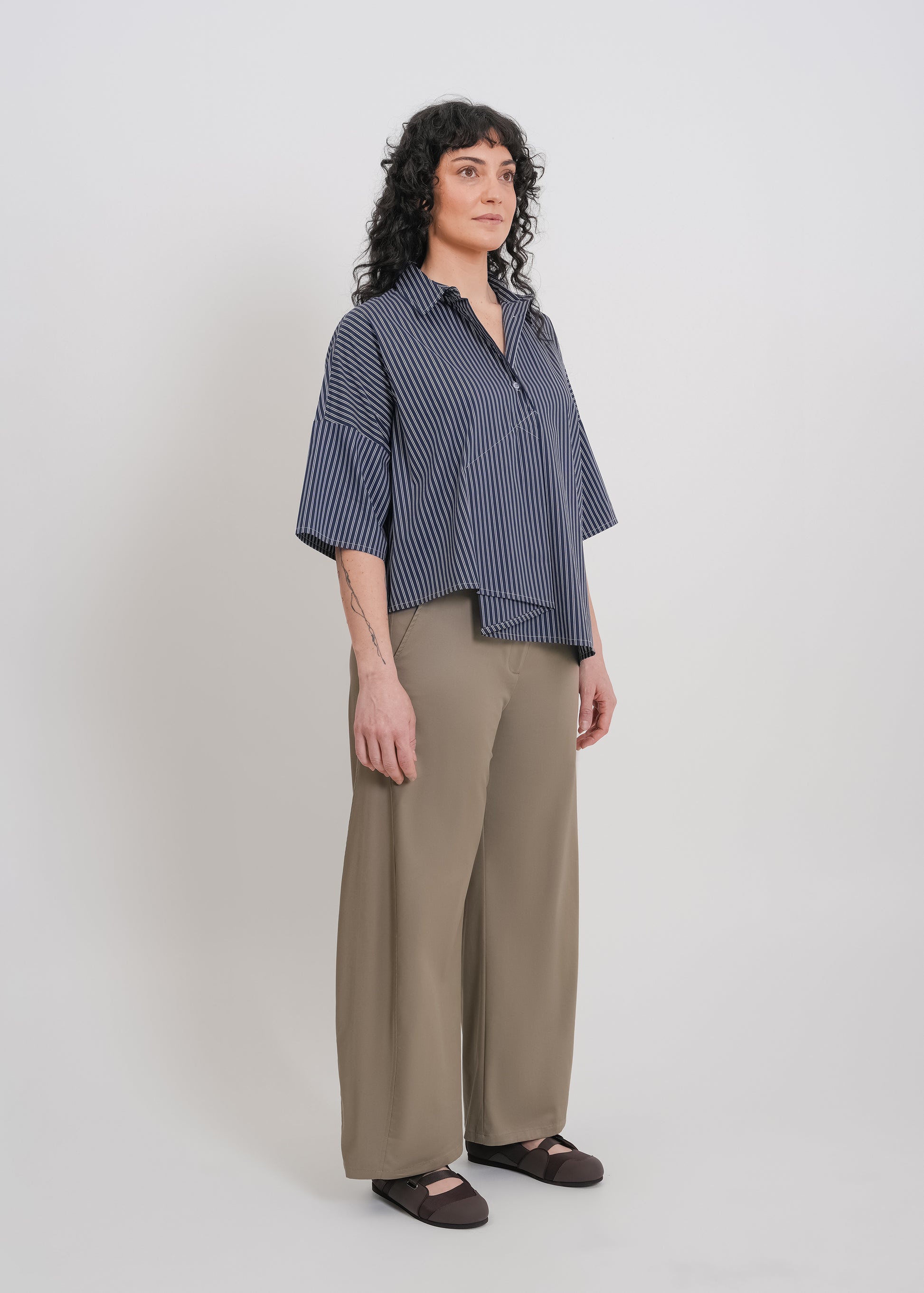 Misty Shirt / Navy-White - 
Navy White (image 7)