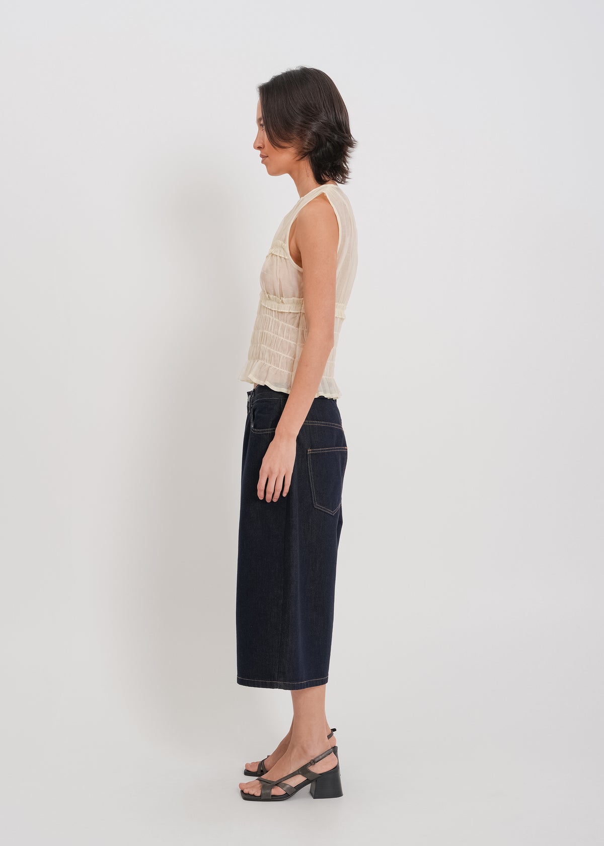 Mikaela Top / Cream - 
Cream (image 3)