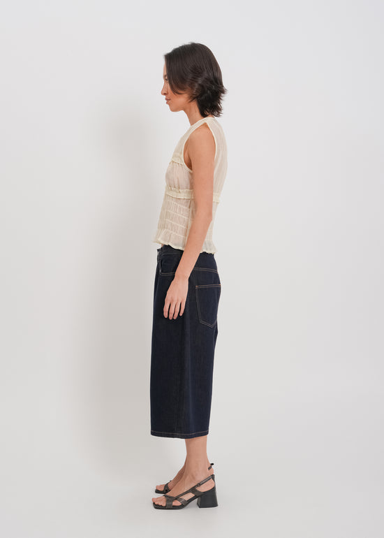 Mikaela Top / Cream