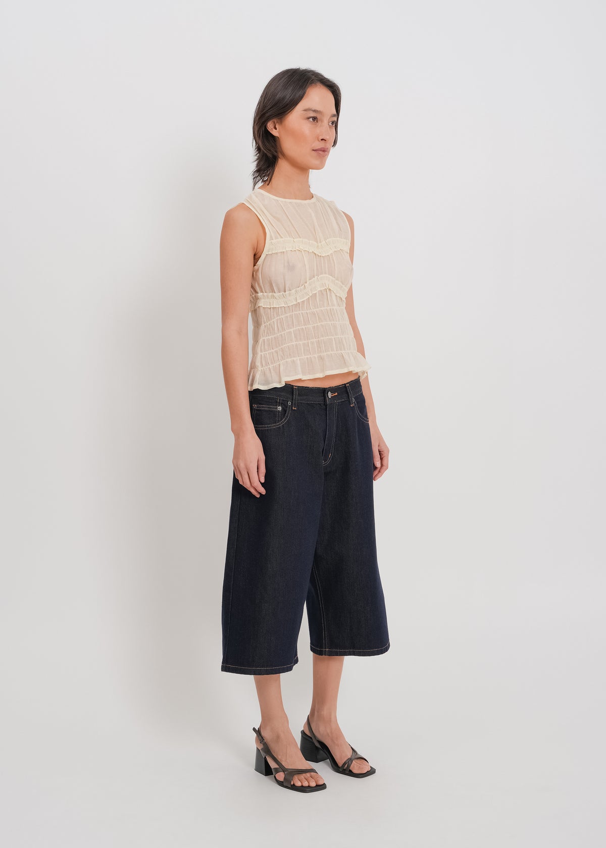 Mikaela Top / Cream - 
Cream (image 2)