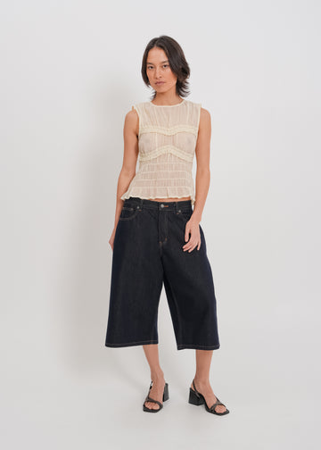 Mikaela Top / Cream