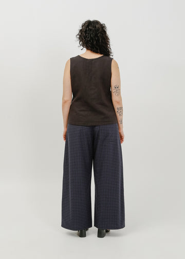 Ellen Wrap Top / Black
