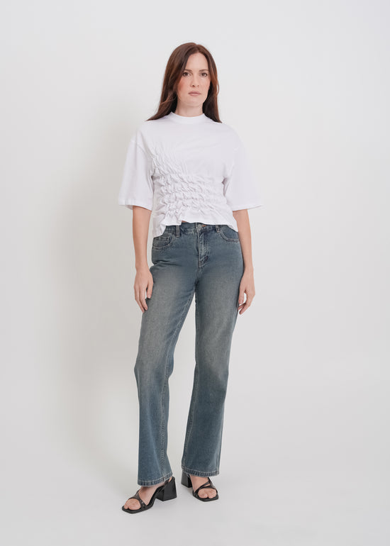 Juniper Tee / White