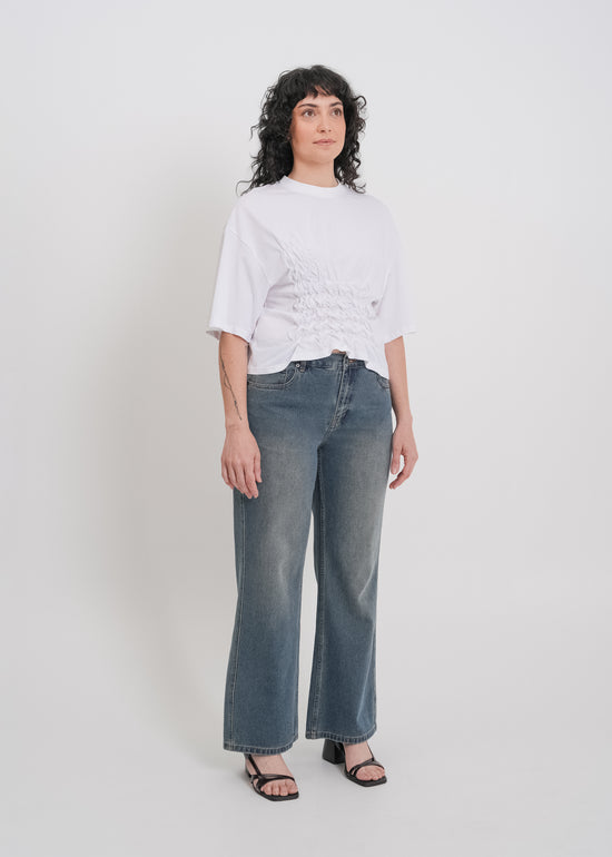 Juniper Tee / White