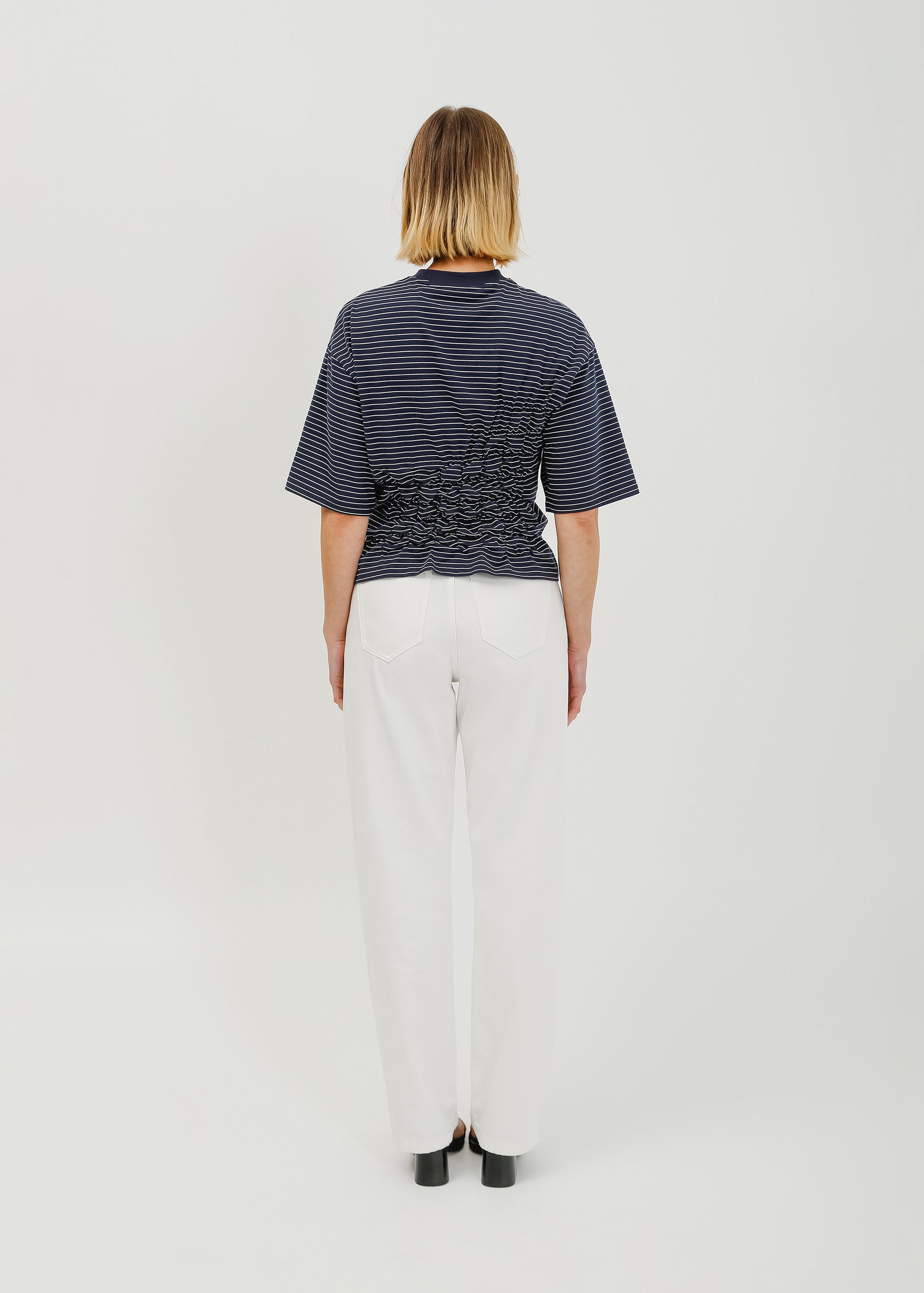 Juniper Tee / Navy-White - 
Navy White (image 4)