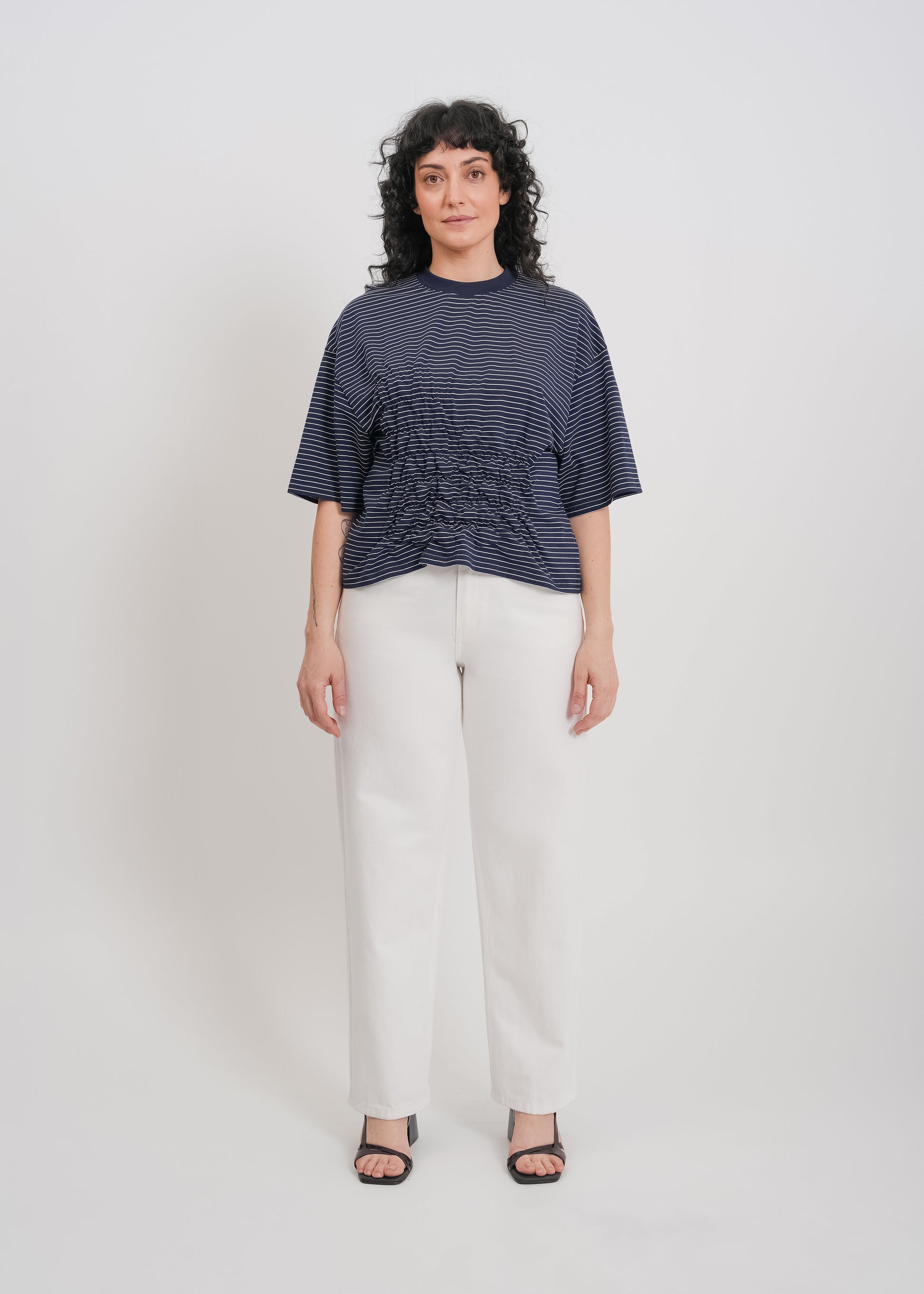 Juniper Tee / Navy-White - 
Navy White (image 6)