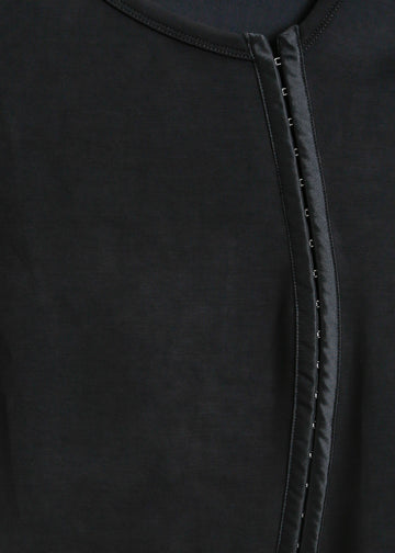 Vera Jersey Cardigan / Black