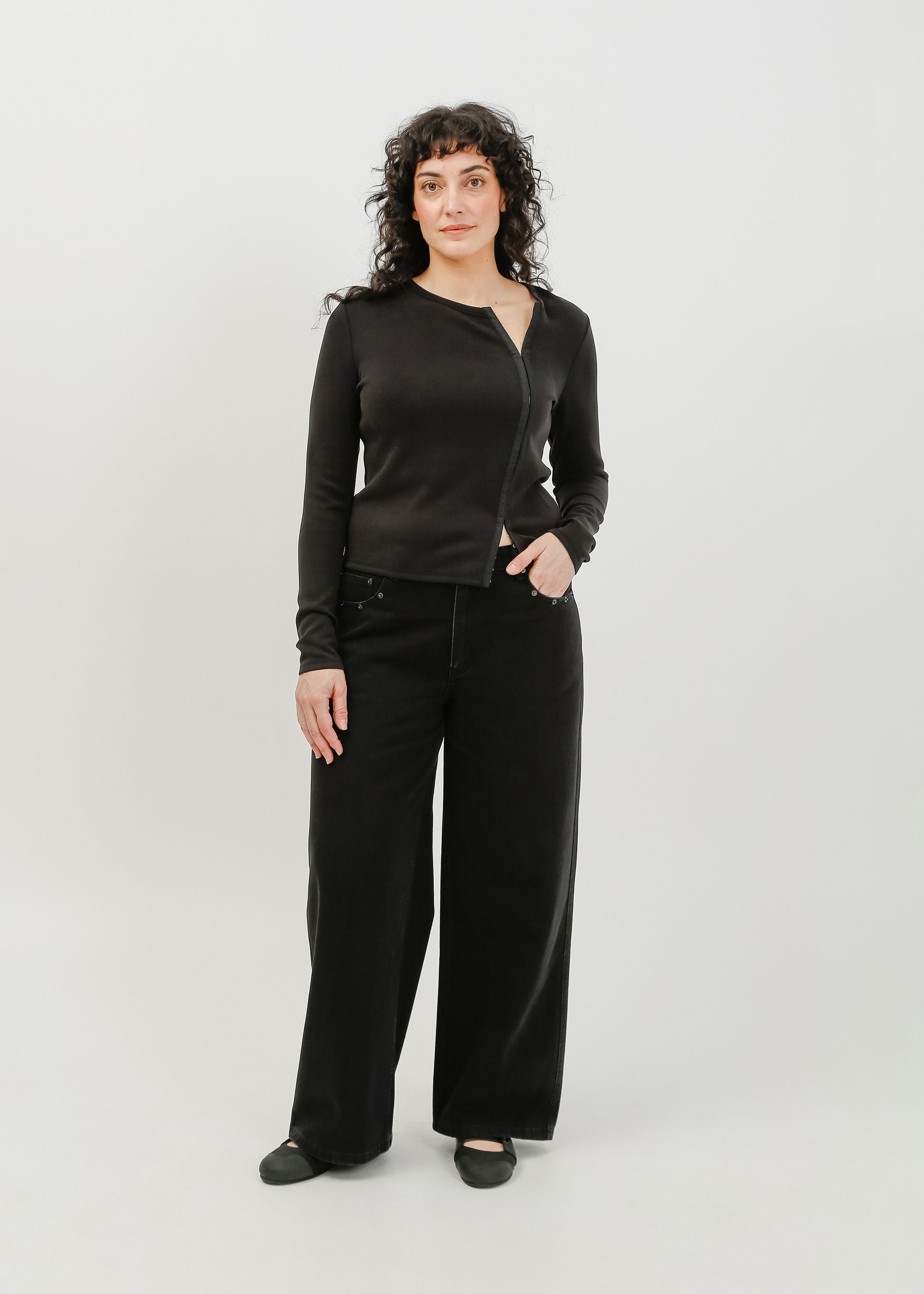 Vera Jersey Cardigan / Black - 
Black (image 10)
