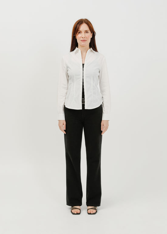 Miles Shirt / White