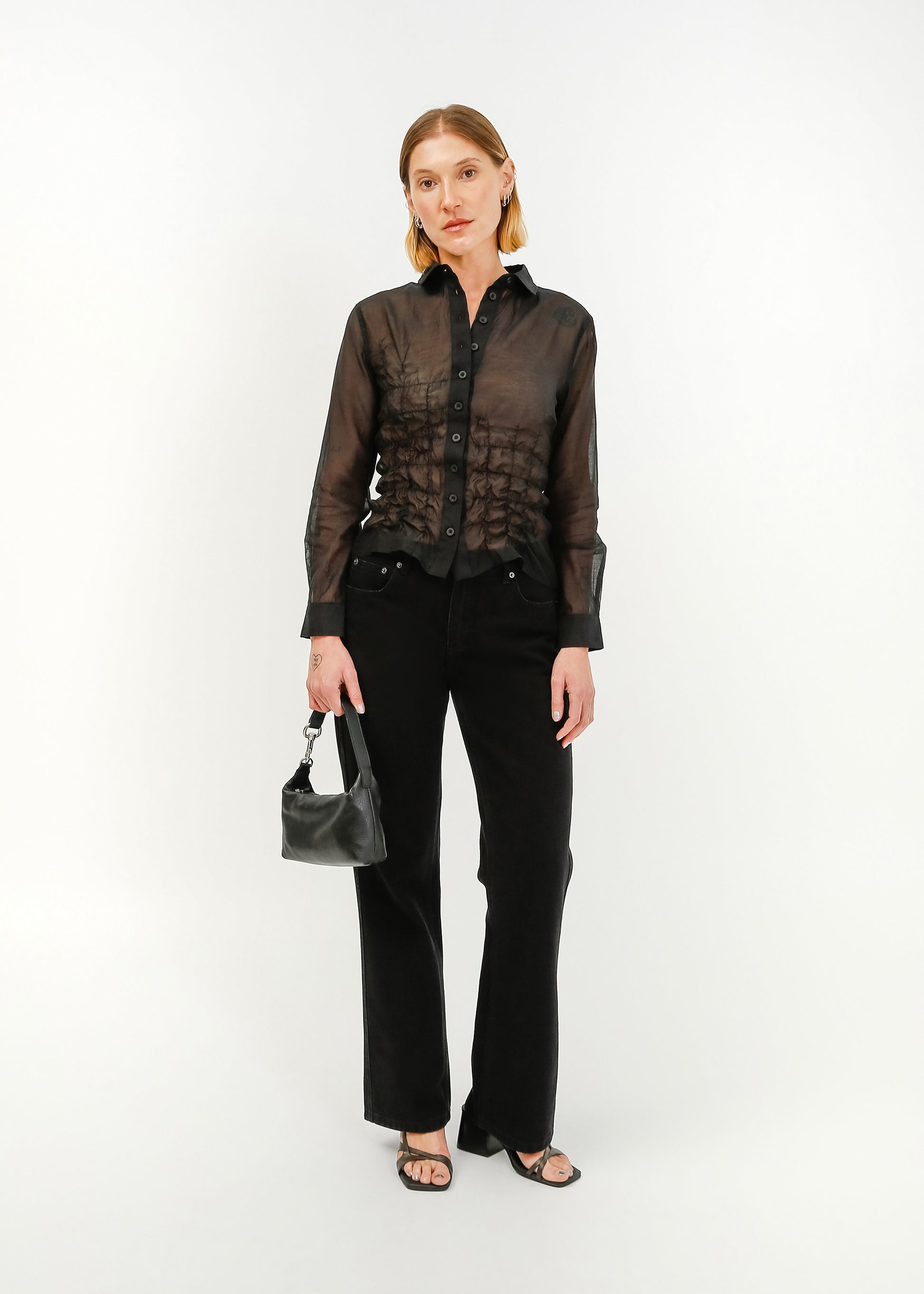 Cillian Shirt / Black - 
Black (image 1)