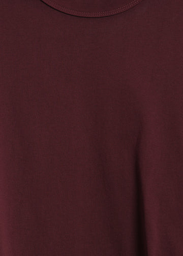Franki Tee / Burnt Maroon