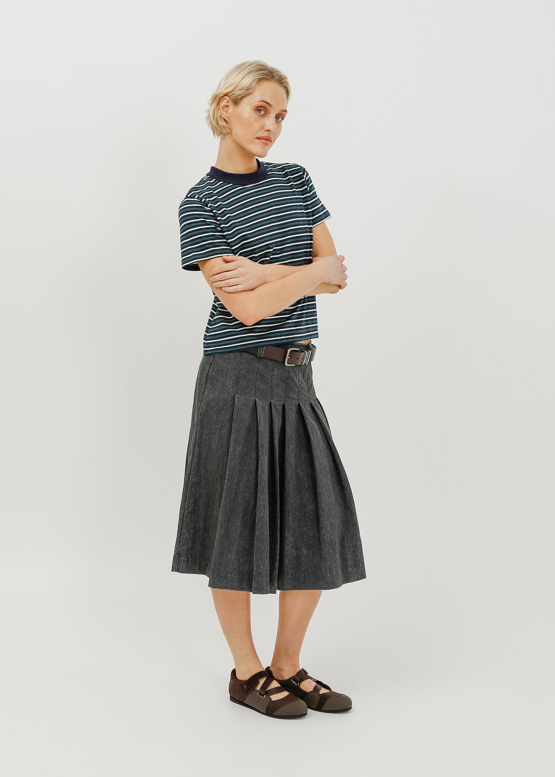 Franki Tee / Navy-White-Green - 
Navy White Green (image 2)
